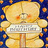 Birthday Bear Sign