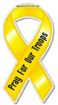Pray For Our Troops Ribbon