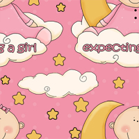 Expecting Girl Background