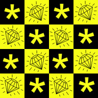 Black Yellow Background