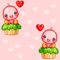 Cute Cupcake Background