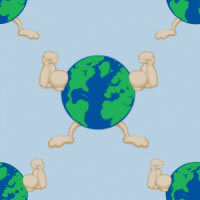 Earth Strong Background