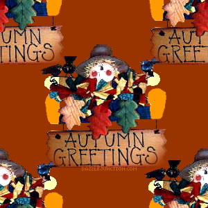 Autumn Greetings Background