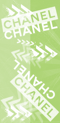 Chanel Green Background