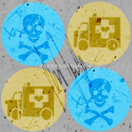 Circle Skull Background