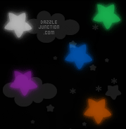 Cloud Star Flash Background