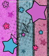 Star Blue Pink Background