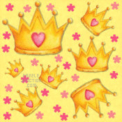 Princess Crown Background