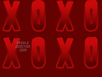 Red Xoxo Background