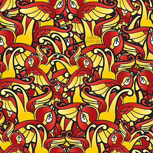 Tattoo Wings Background