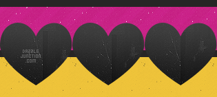 Black Fold Background