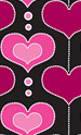 Falling Hearts Background