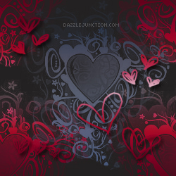 Red Black Background