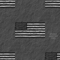American Flag Grayscale Background