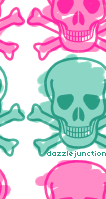 Skull White Background
