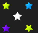 Neon Star Background