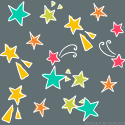 Rainbow Stars Background