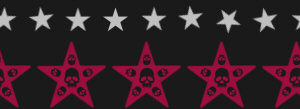 Skull Star Background