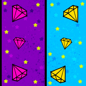 Diamond Stripe Background