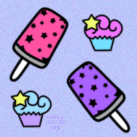 Pop Cupcake Background