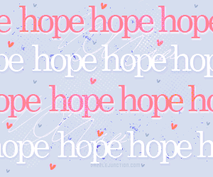 Hope Blue Background