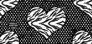 Bw Animal Print Background