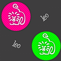 Leo Zodiac Background