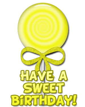 Sweet Birthday Sucker