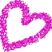 Pink Glitter Heart