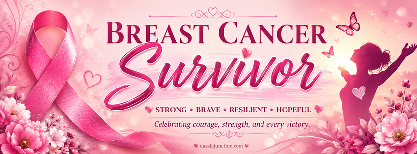 Breast Cancer Survivor Facebook Cover