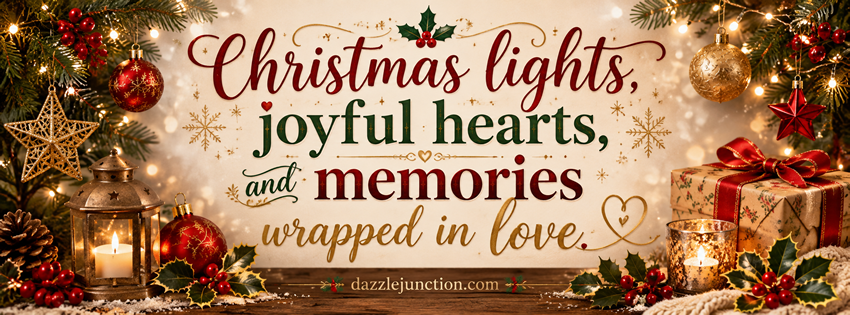 Christmas Lights Facebook Cover
