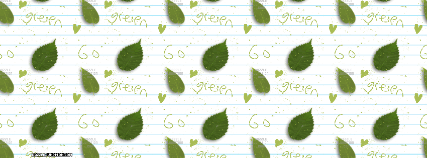 Go Green Note Facebook Cover
