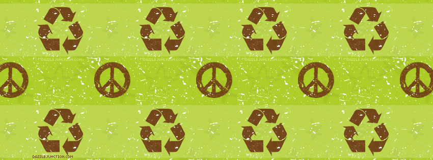 Peace Recycle Facebook Cover