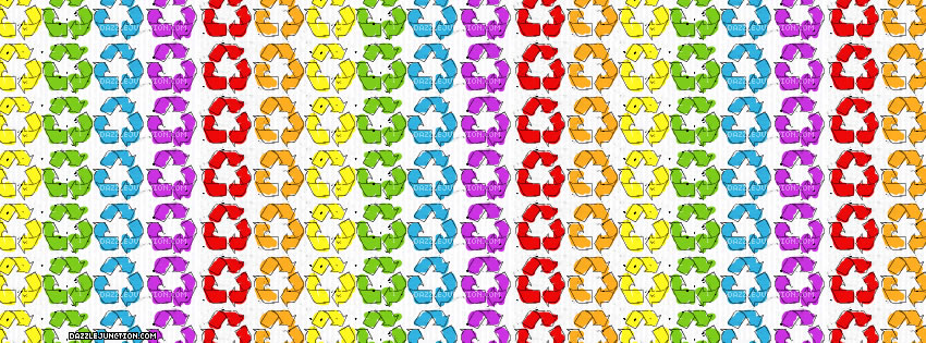 Recycle Rainbow Facebook Cover