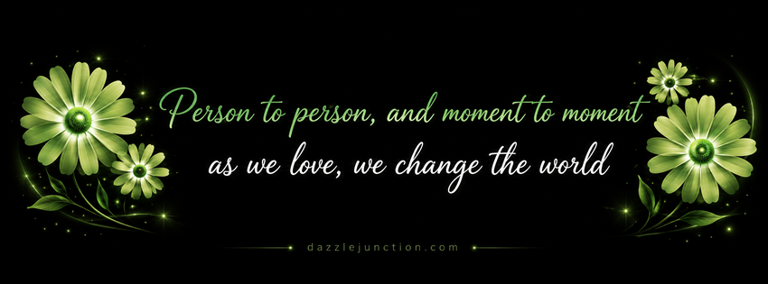 Change The World Facebook Cover