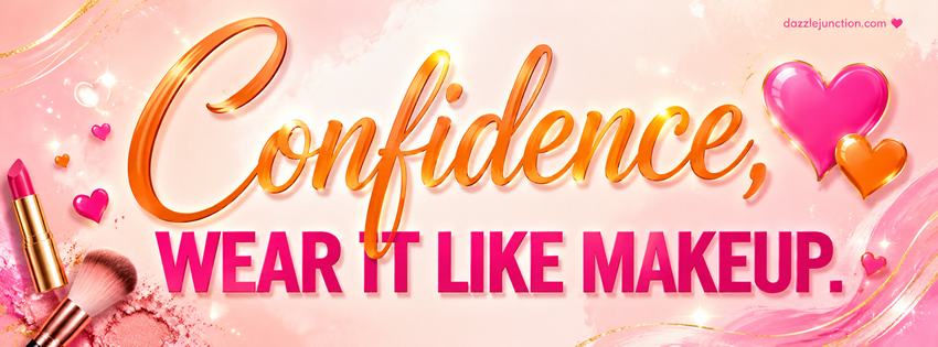 Confidence Make Up Facebook Cover