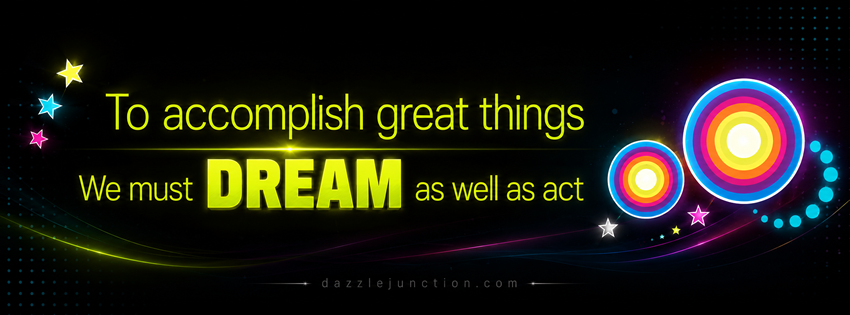 Dream Facebook Cover