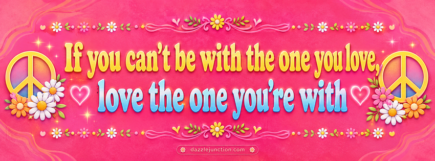 Groovy Love Facebook Cover