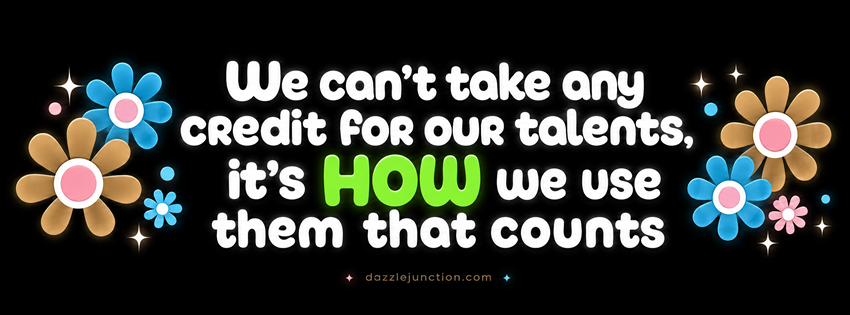 How Use Talents Facebook Cover