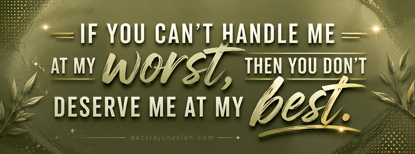 If Cant Handle Facebook Cover