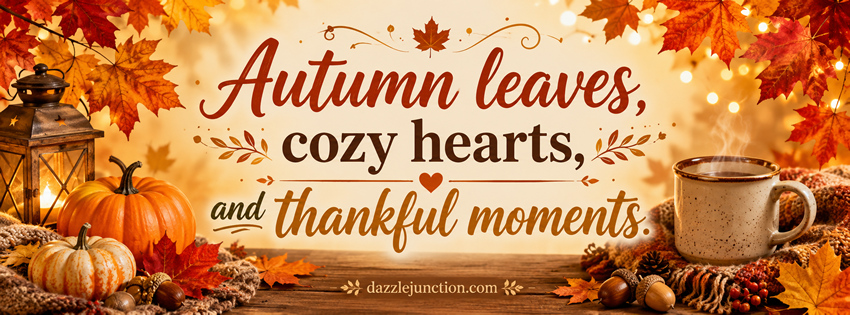 Autumn Leaves Facebook Cover