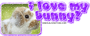 I Love My Bunny Animal Lovers image