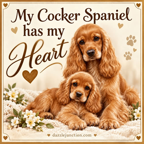 Cocker Spaniel Heart