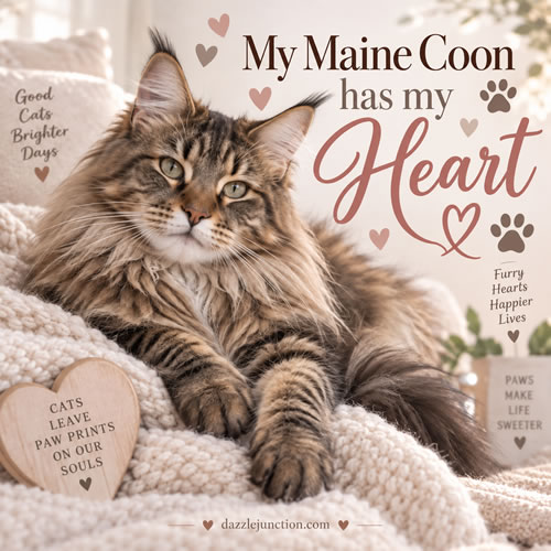 Maine Coon Heart