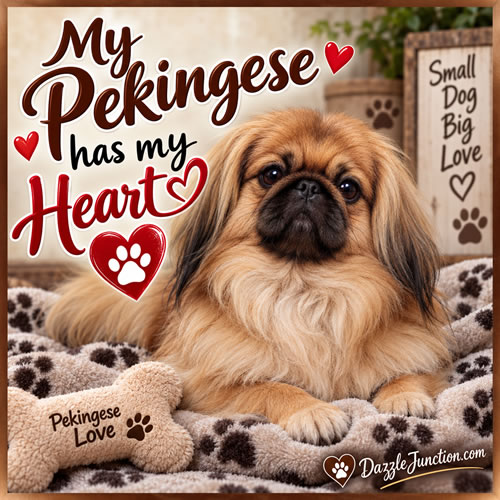 Pekinese Heart