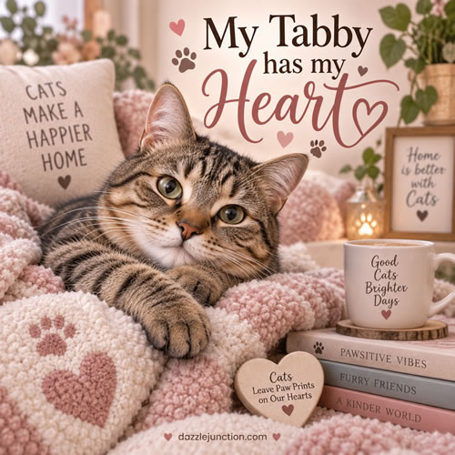 Tabby Heart Pet Lovers image