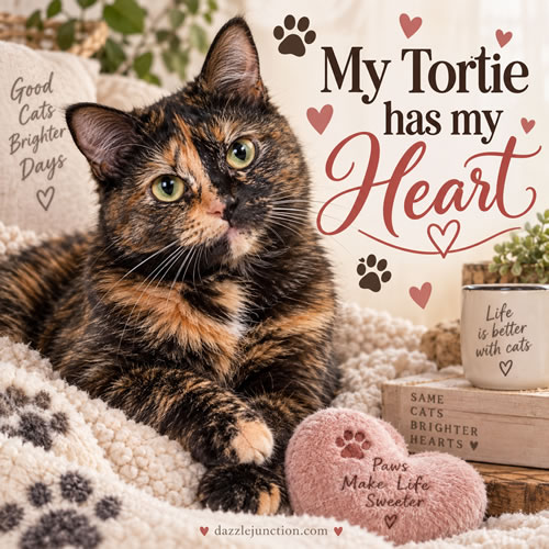 Tortie Heart