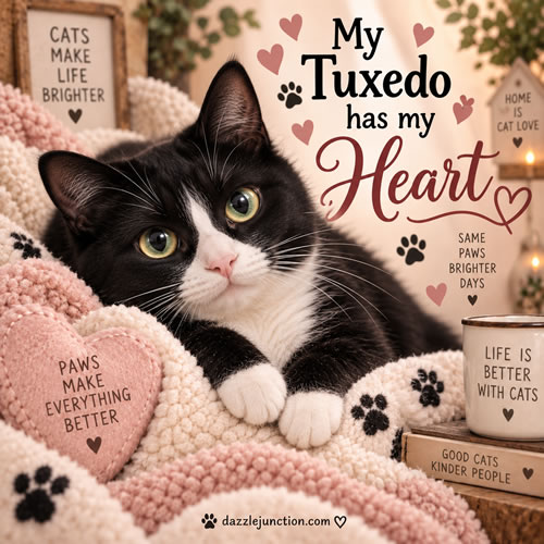 Tuxedo Heart