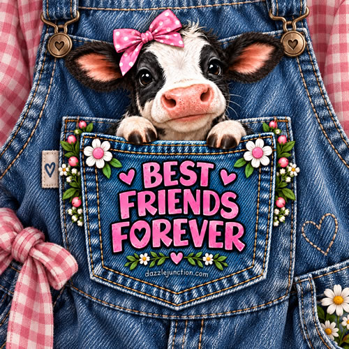Best Friends Forev Cow