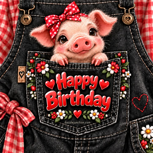 Birthday Pig